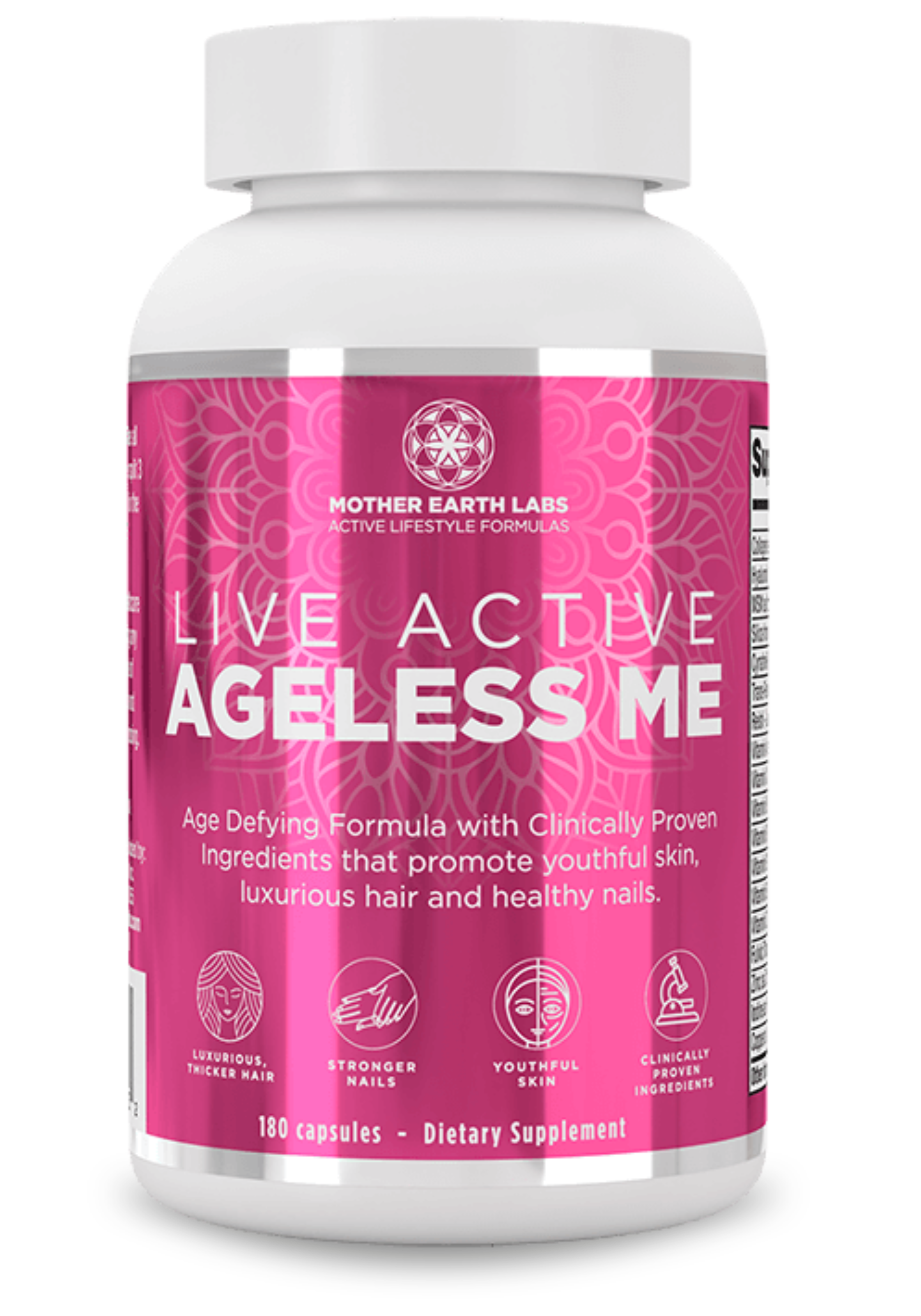 Ageless Me - 180 Capsules | Mother Earth Labs
