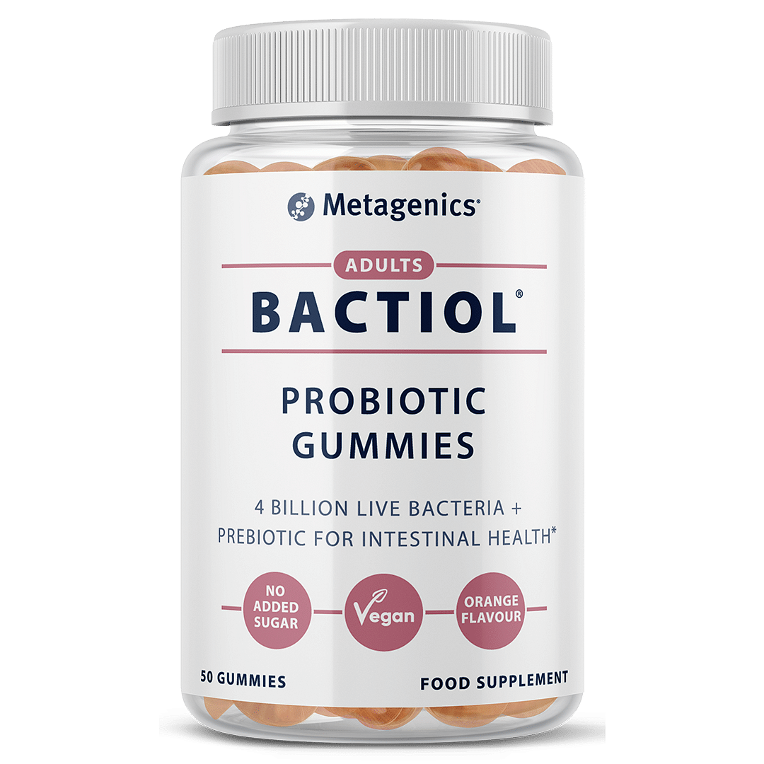 Bactiol Probiotic Gummies for Adults - 50 Gummies| Nutri Advanced