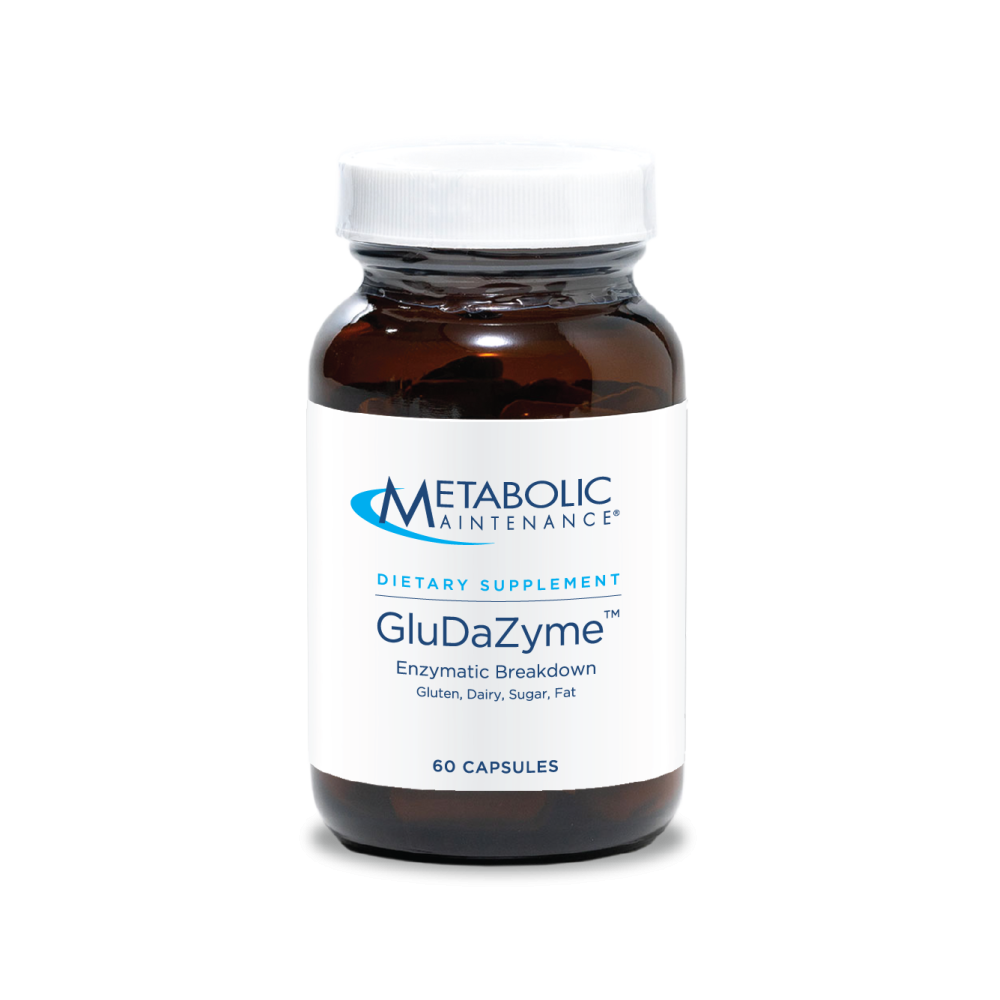 GluDaZyme - 500mg - 60 Capsules | Metabolic Maintenance