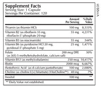 B Complex Select - 120 Capsules | Moss Nutrition