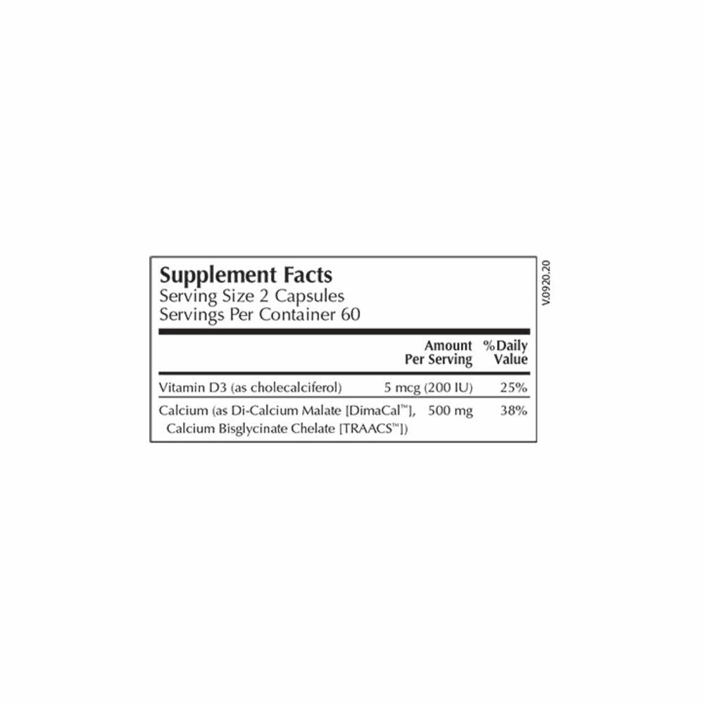 Calcium Select - 120 Capsules | Moss Nutrition