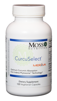 CurcuSelect - 120 Capsules | Moss Nutrition
