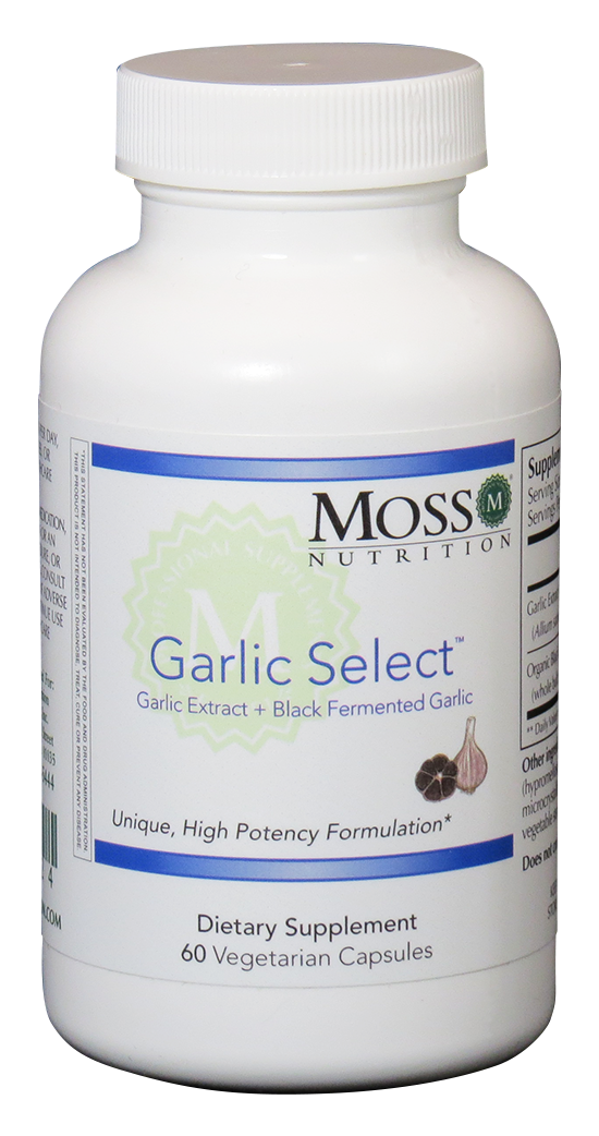 Garlic Select - 60 Capsules | Moss Nutrition