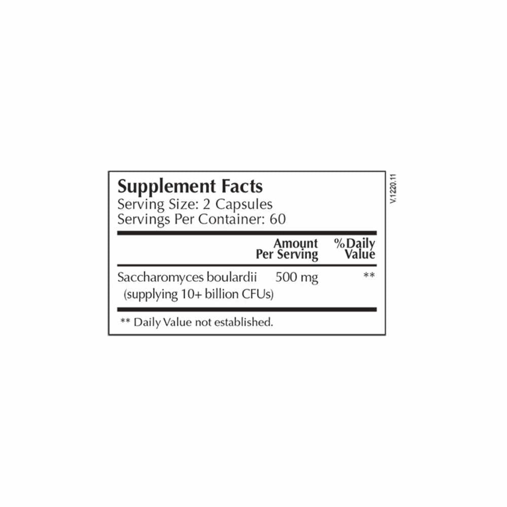 Saccharomyces Boulardii - 120 Capsules | Moss Nutrition