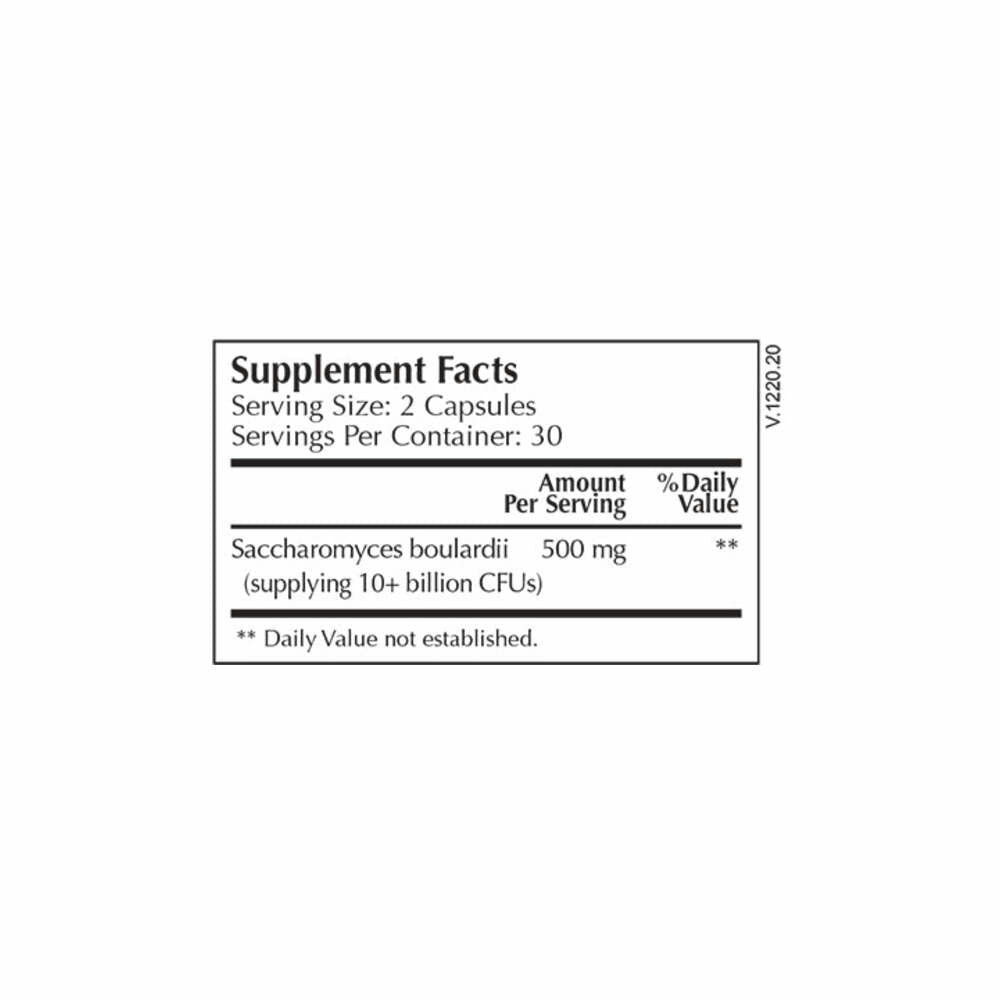 Saccharomyces Boulardii - 60 Capsules | Moss Nutrition