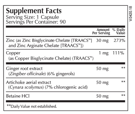 Zinc Select - 90 Capsules | Moss Nutrition
