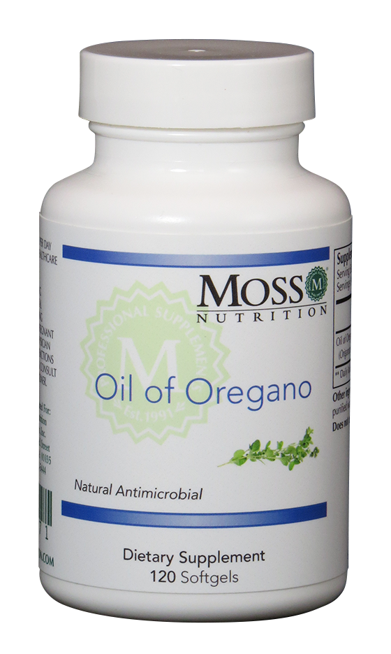 Oil of Oregano 150mg - 120 Softgels | Moss Nutrition