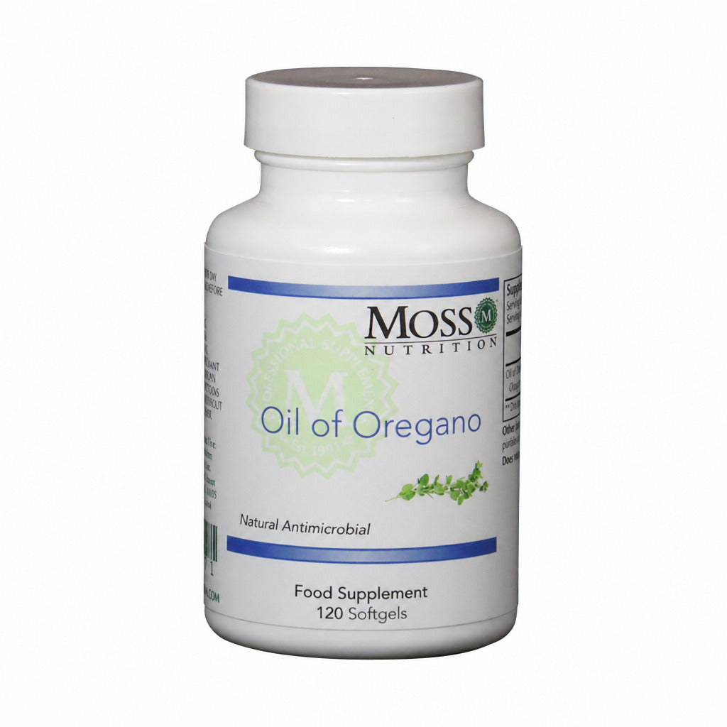 Oil of Oregano - 120 Softgels | Moss Nutrition