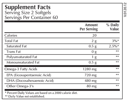 EPA/DHA HP Select (Lemon Flavour) - 120 Softgels | Moss Nutrition