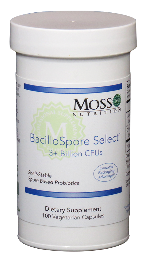 BacilloSpore Select - 100 Capsules | Moss Nutrition