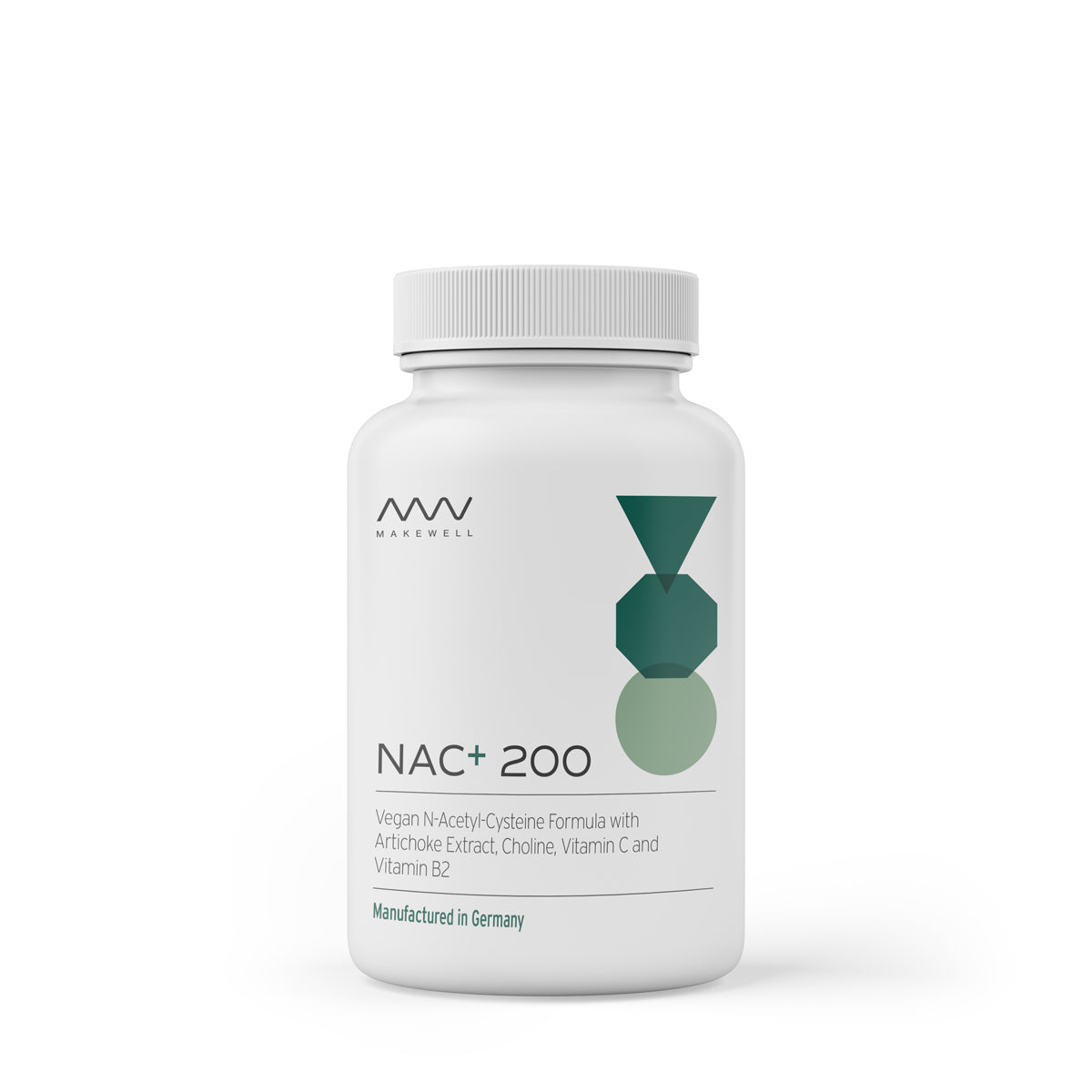 NAC+ 200 - 90 Capsules | Biofilm & Liver Support | MakeWell