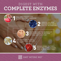 Complete Enzymes Chewable - 180 Tablets | Amy Myers MD