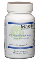 B12 Methylfolate Select - 60 Lozenges | Moss Nutrition