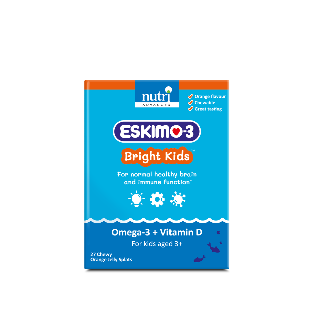 Eskimo Kids Chewable Jelly Splats - 27 Jellies | Nutri Advanced