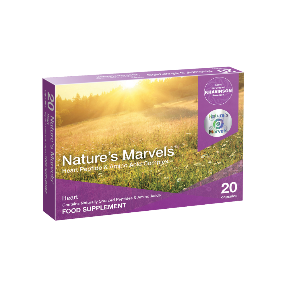Heart Bioregulator - 20 Capsules | Nature's Marvels