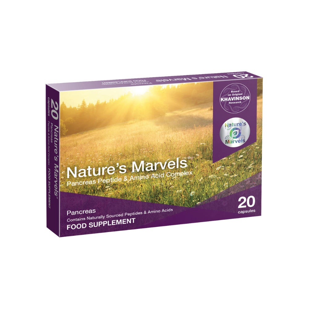 Pancreas Bioregulator - 20 Capsules | Nature's Marvels