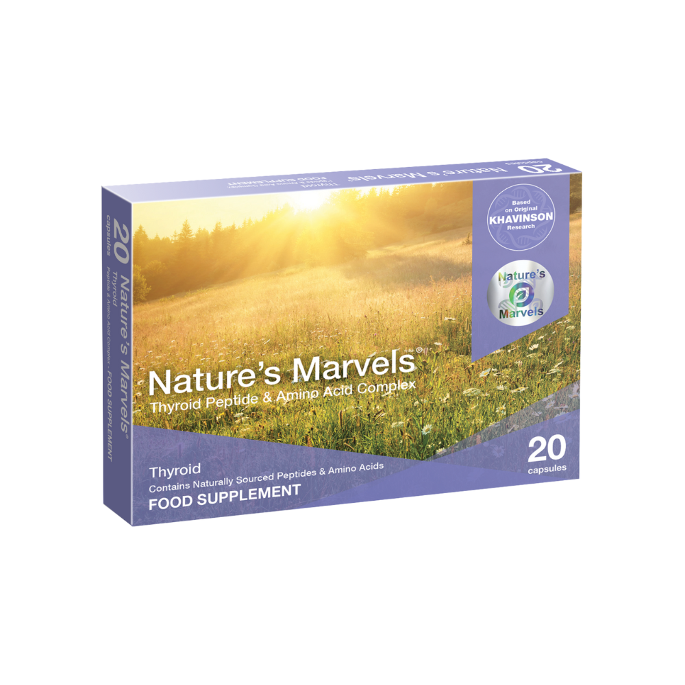 Thyroid Bioregulator - 20 Capsules | Nature's Marvels