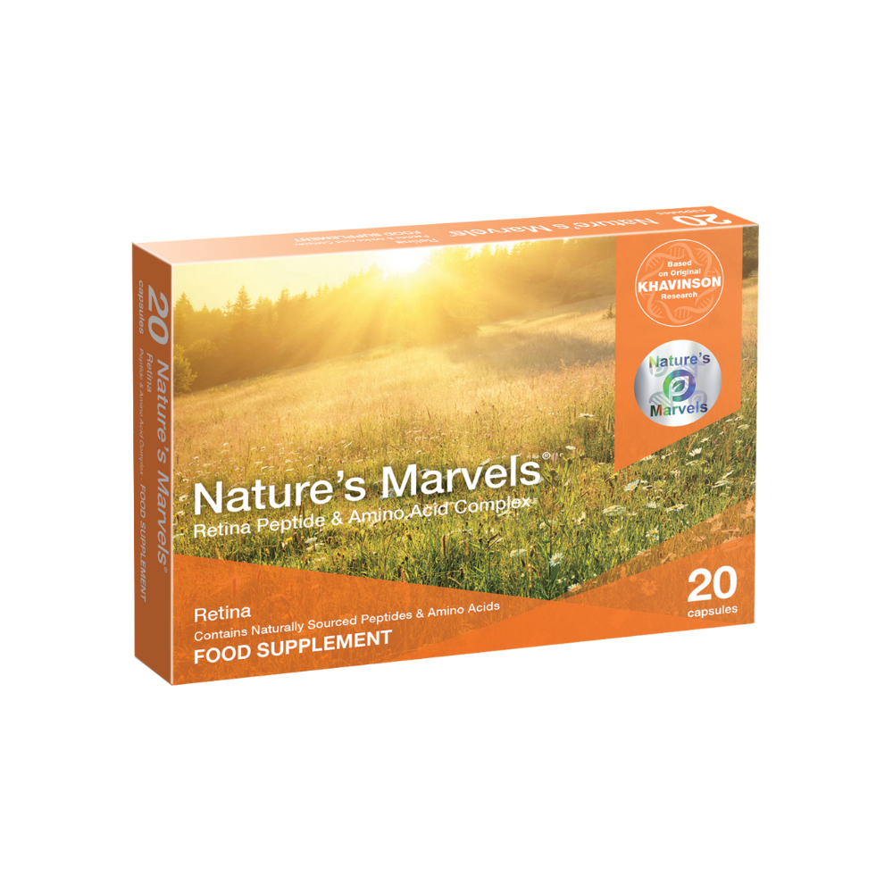 Retina Bioregulator - 20 Capsules | Nature's Marvels
