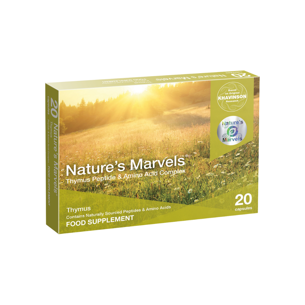 Thymus Bioregulator - 20 Capsules | Nature's Marvels