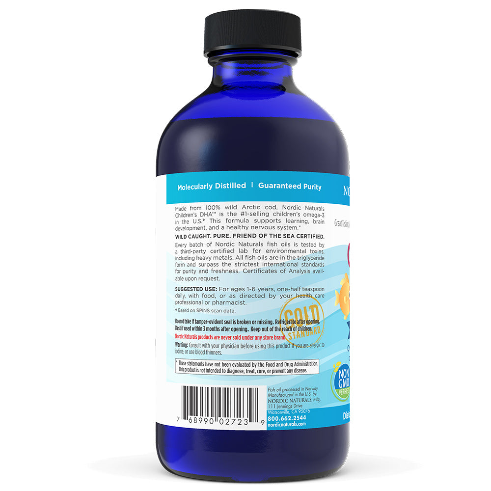 Children's DHA 530mg (Strawberry Flavour) - 237 ml | Nordic Naturals