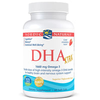 DHA Xtra 1660mg (Strawberry Flavour) - 60 Softgels | Nordic Naturals