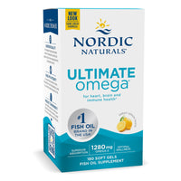 Ultimate Omega 1280mg (Lemon Flavour) - 180 Softgels | Nordic Naturals