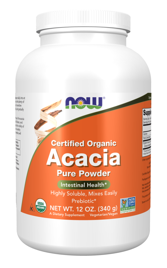 Acacia Fiber Pure Powder - 340g | NOW Foods