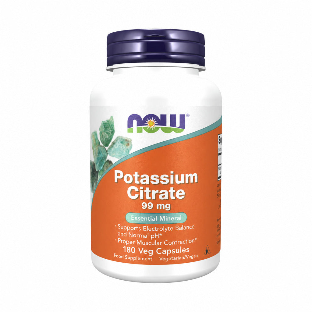 Potassium Citrate - 180 Capsules | NOW Foods