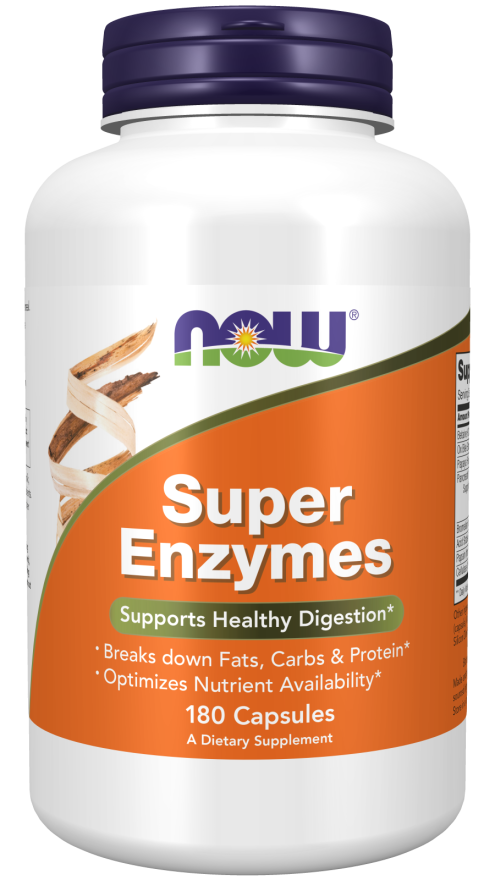 Super Enzymes - 180 Capsules | NOW Foods