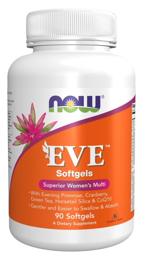 EVE Women's Multivitamin - 90 Softgels | NOW Foods