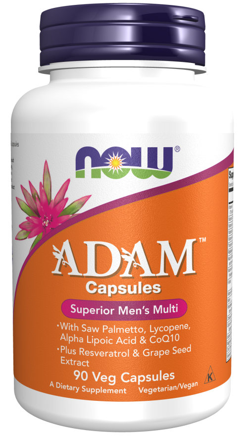ADAM Multivitamin for Men - 90 Capsules | NOW Foods