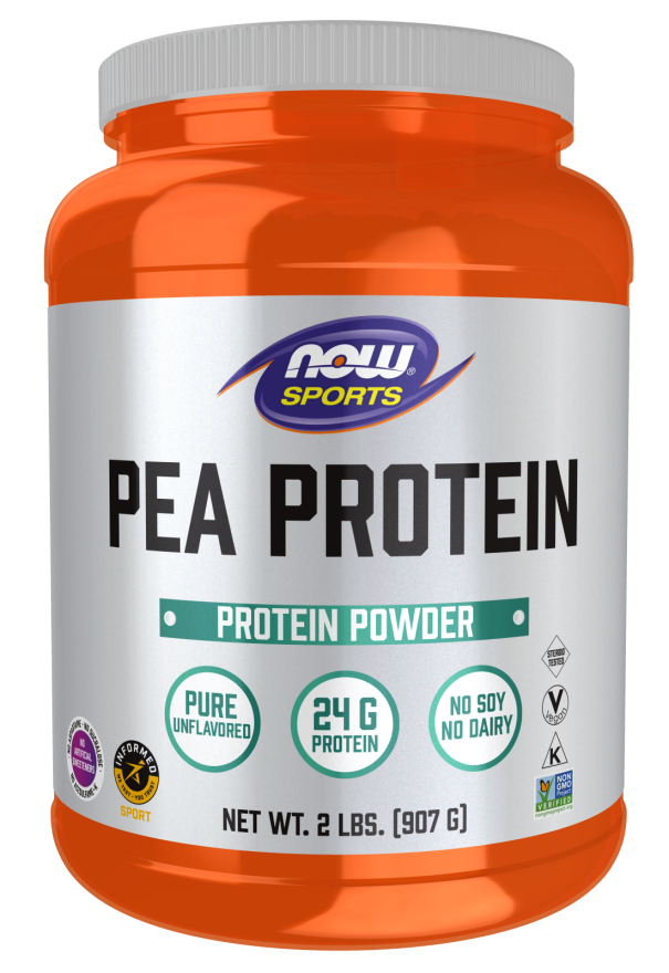 Pea Protein (Unflavoured) - 907g | NOW Foods