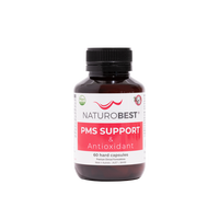 PMS Support & Antioxidant - 60 Capsules | NaturoBest