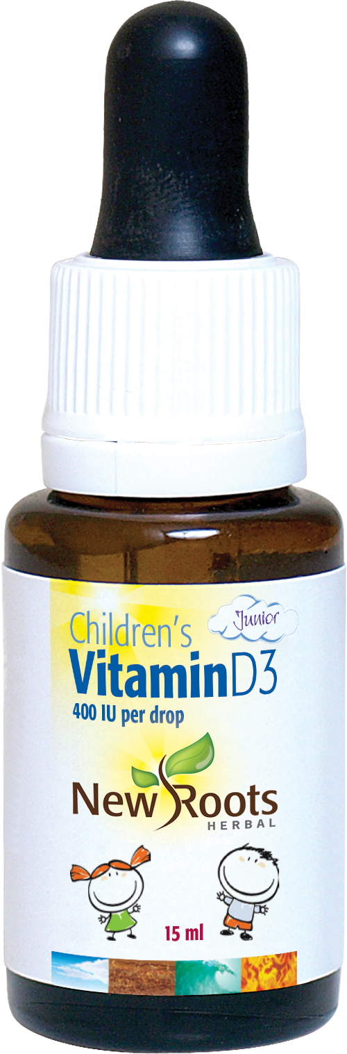 Children's Vitamin D3 - 15ml | New Roots Herbal