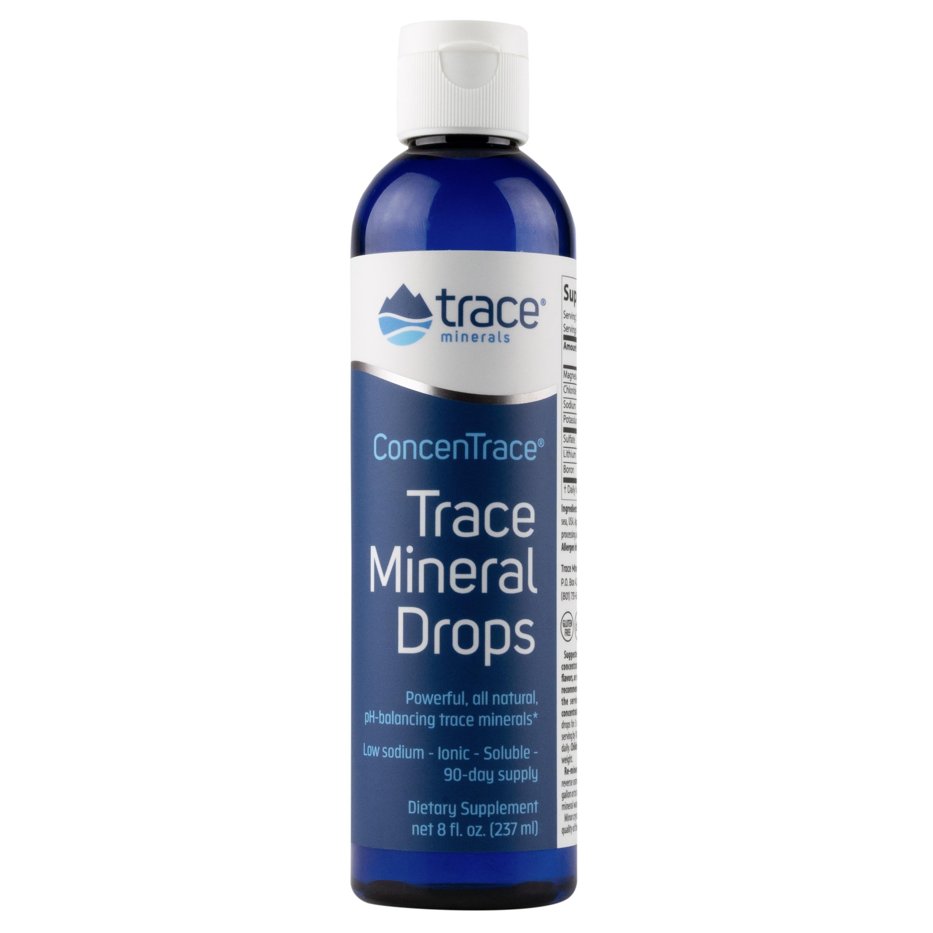 ConcenTrace Trace Mineral Drops - 236ml | Trace Minerals Research