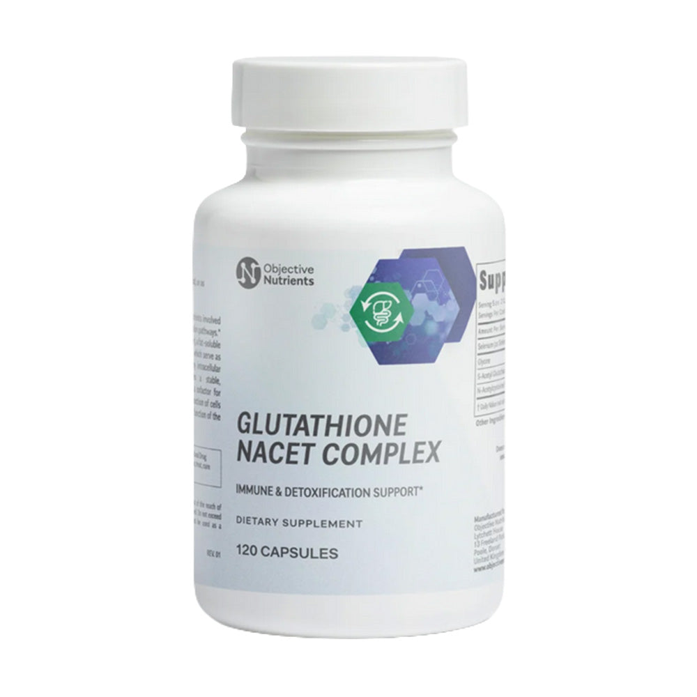Glutathione NACET Complex - 120 Capsules | Objective Nutrients