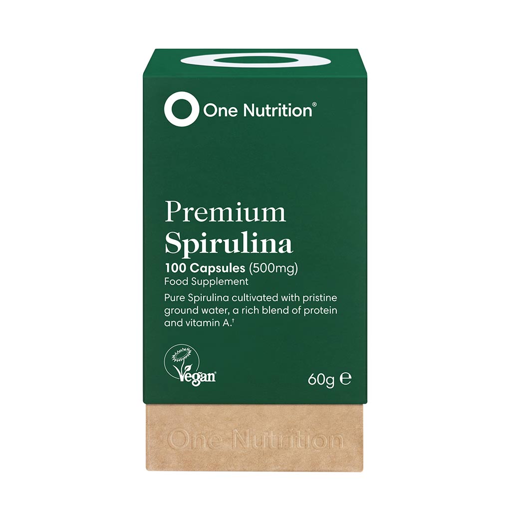 Spirulina - 100 Capsules | One Nutrition