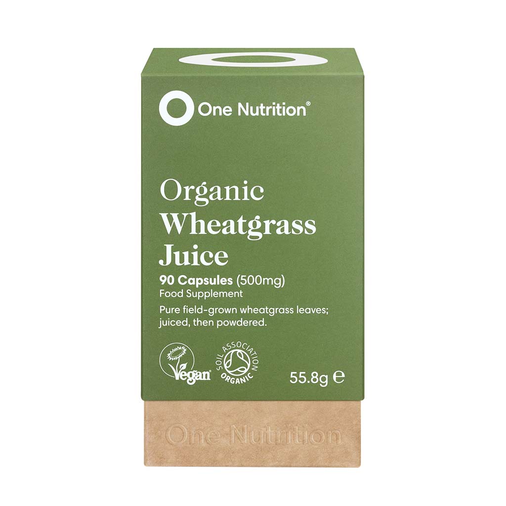 Wheatgrass Juice - 90 Capsules | One Nutrition