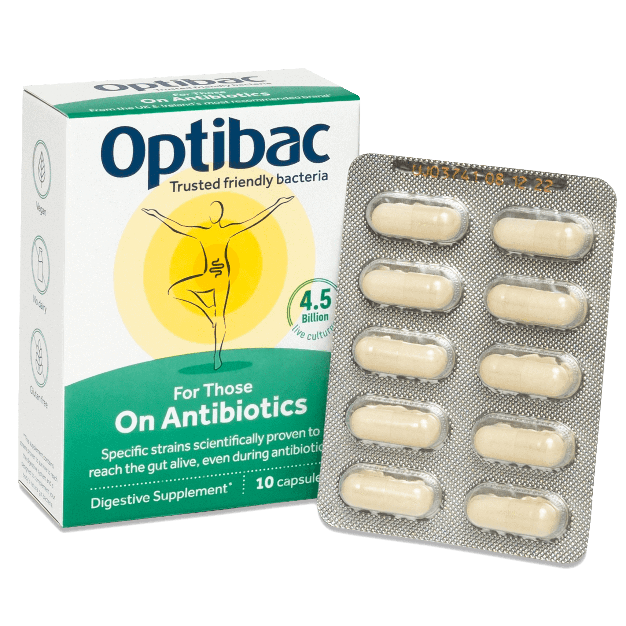 For Those On Antibiotics - 10 Capsules | Optibac