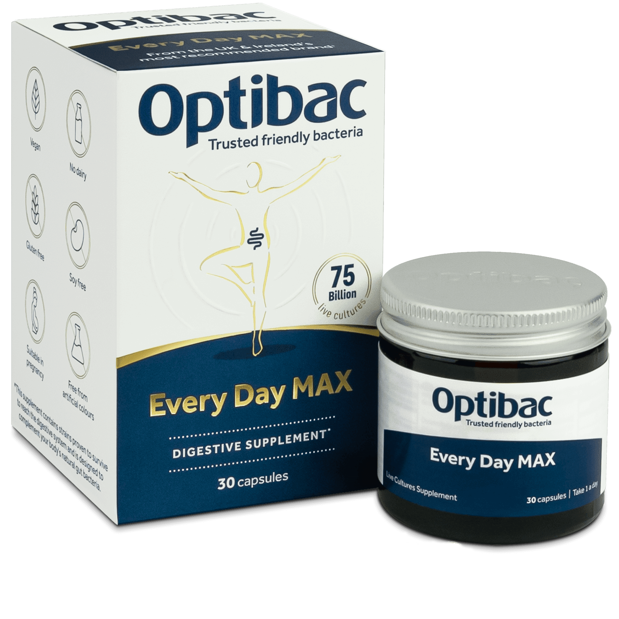 Every Day MAX - 30 Capsules | Optibac