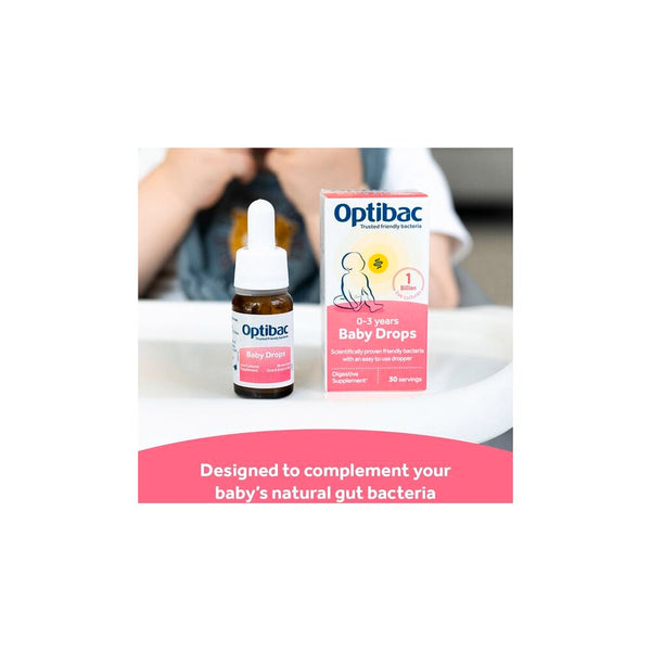 Baby Drops - 30 Servings - Optibac | Amrita Nutrition