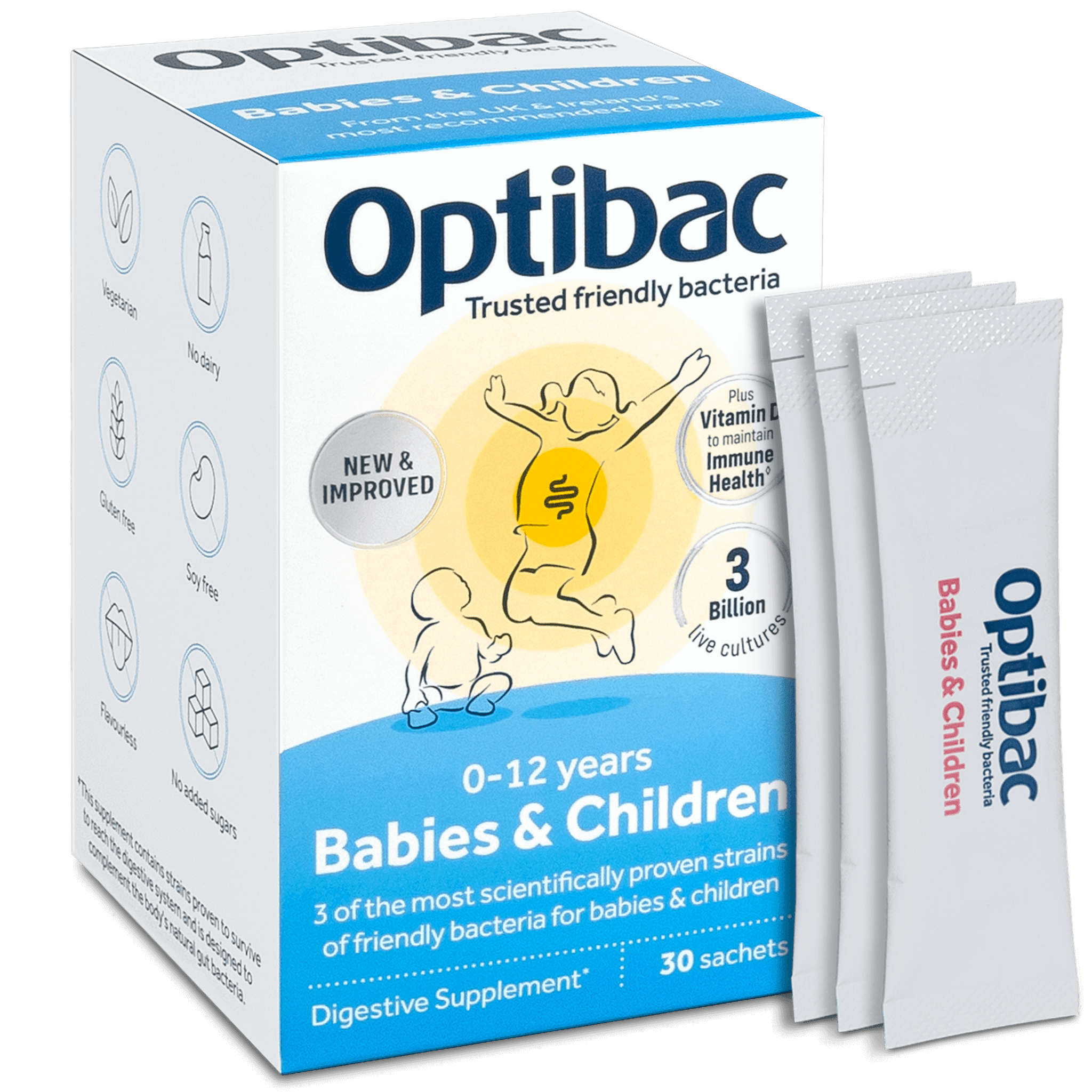 Babies & Children - 30 Sachets | Optibac