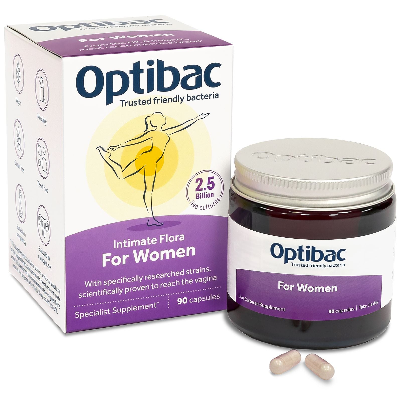 For Women - 90 Capsules | Optibac