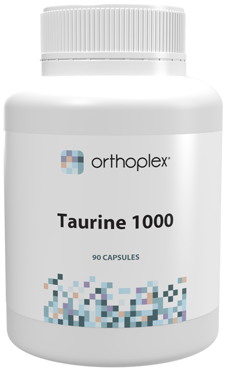 Taurine 1000 - 90 Capsules | Orthoplex
