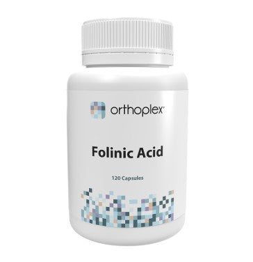 Folinic Acid - 120 Capsules | Orthoplex