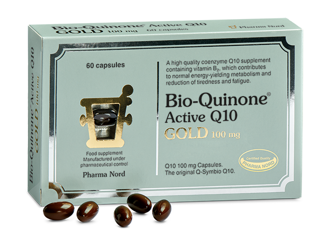 Bio-Quinone Active Q10 GOLD 100mg - 60 Capsules | Pharma Nord