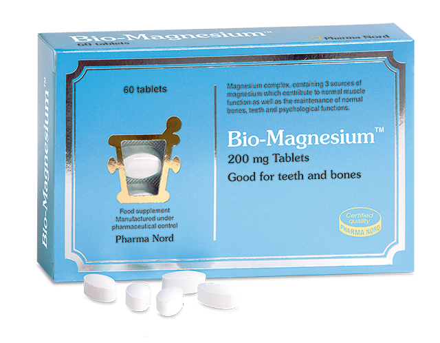 Bio-Magnesium 200mg - 60 Tablets | Pharma Nord