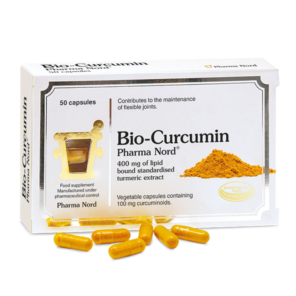 Bio Curcuma Bio-Curcumin 400mg - 50 Capsules | Pharma Nord | Amrita Nutrition