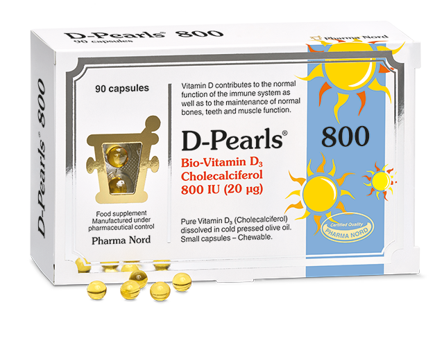 Bio-Vitamin D3 800IU 20mcg - 90 Capsules | Pharma Nord