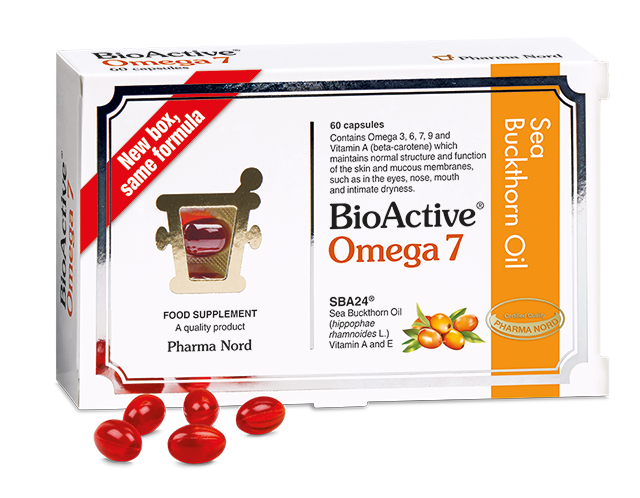 Bio-Active Omega 7 - 60 Capsules | Pharma Nord